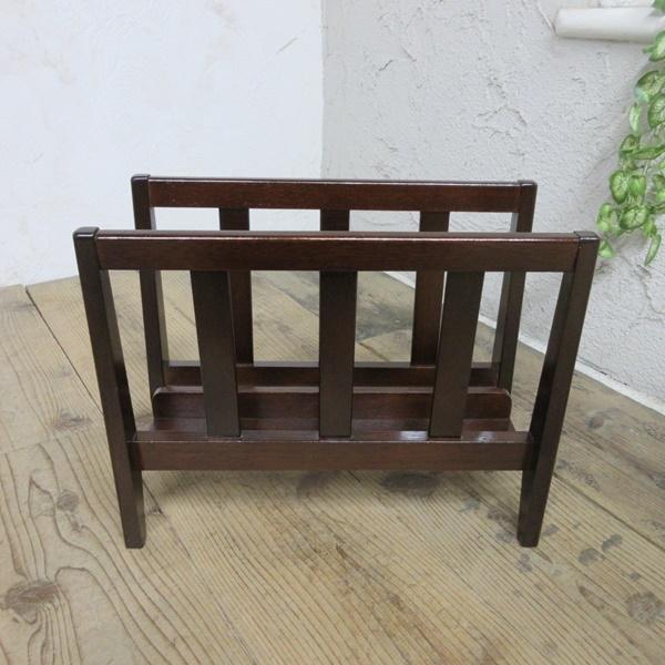 イギリス アンティーク 家具 訳あり マガジンラック 新聞/楽譜入れ 6880d イギリス アンティーク 家具 訳あり マガジンラック 新聞/楽譜