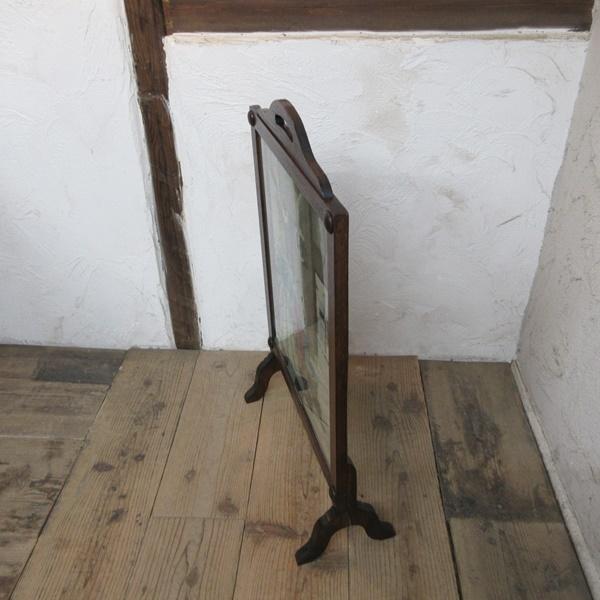 イギリス アンティーク 家具 ファイヤースクリーン 衝立