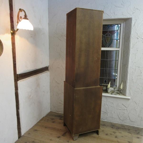 イギリス アンティーク 家具 コーナーキャビネット 飾り棚 英国 6958d イギリス アンティーク 家具 コーナーキャビネット カップボード