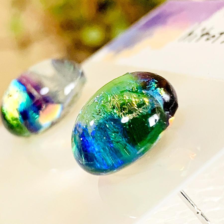 硝子のピアス_P06 / 硝子 ピアス 丸い ラウンド 球 アクセサリー 硝子のピアス_P06 / 硝子 ピアス 丸い ラウンド 球 アクセサリー