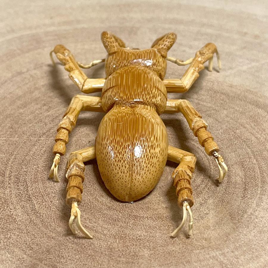 爽風じぃじ工房の手作り竹細工 クワガタ【糸島手作り工房 爽風】※受注  