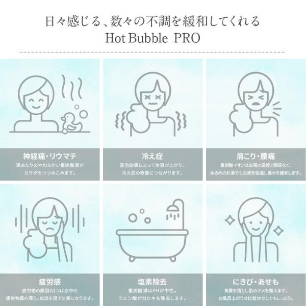 ホットバブルプロ 2袋セット 1回分（3錠）おまけ付き : 萬楽庵