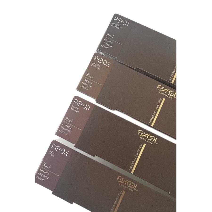 excel（エクセル） リニューアル サナ ザ プライムアイブロウ (PE01/02