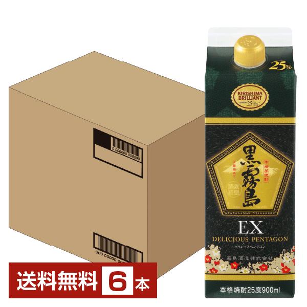 黒霧島紙パック1ケース 黒霧島紙パック1ケース 6本入り 黒