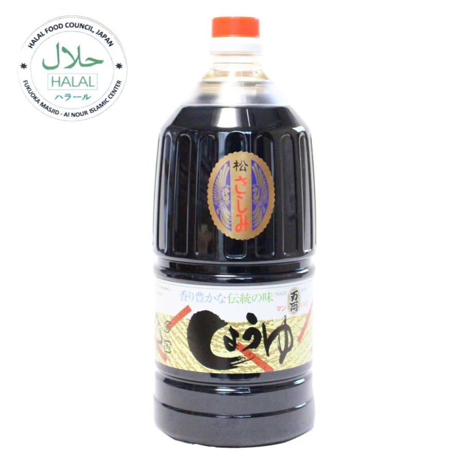 HALAL認証　さしみ醤油　あまくち九州醤油1５００ｍｌ | 
