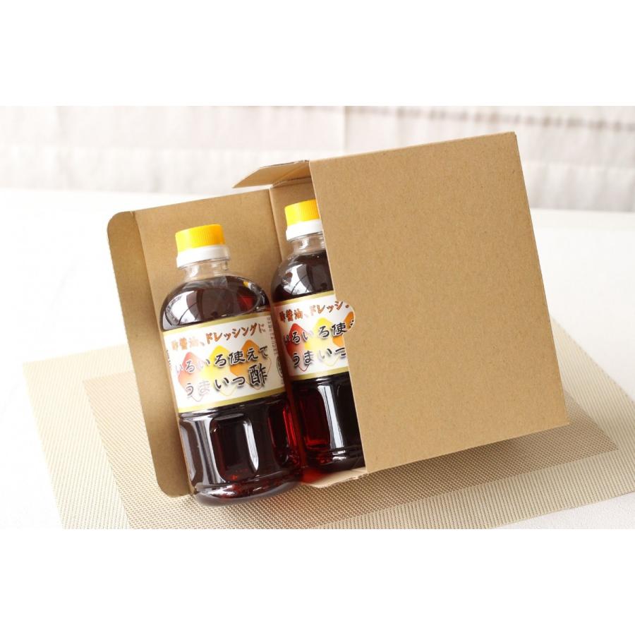 万両味噌醤油醸造元ハラルいろいろ使えてうまいっ酢500ｍｌ2本　送料無料　ドレッシングタイプ酢醤油レターパック |  | 03