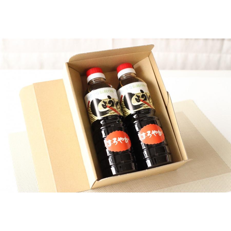 万両味噌醤油醸造元ハラル本醸造まろやか醤油500ml　2本　ハラール醤油　送料無料 |  | 01