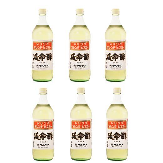 みかんの酢 マルヤス 延命酢 900ml x 6本 （1ケース） : 万糧米穀