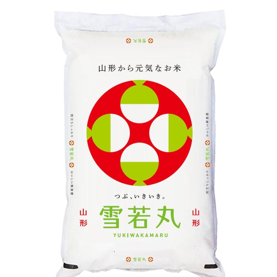 雪若丸 新米 米10kg 山形県産 粒立ちしっかり 令和8年産 予約販売 : 万