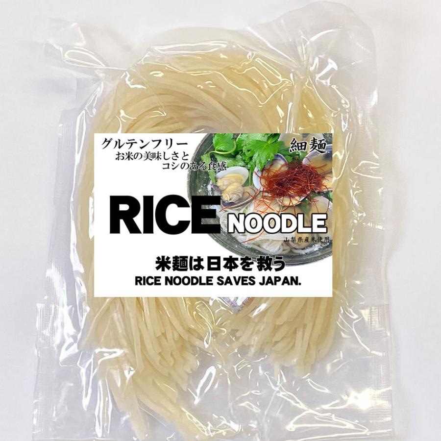 グルテンフリー Rice Noodle 米麺は日本を救う セット ※お米めん10食