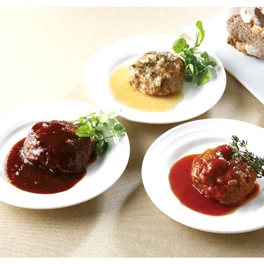 ギフト 2026 スギモト 黒毛和牛入りハンバーグ3種セット 送料無料