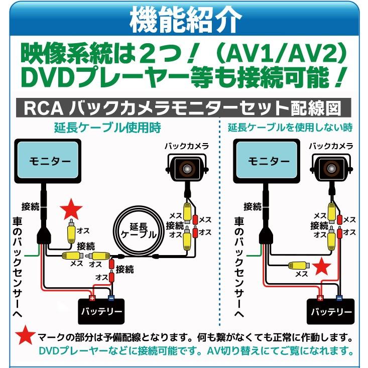 バックカメラ モニター セット 赤外線暗視機能付 大型車 トラックにも最適 mケーブル付 バック モニター バックカメラ 12v 24v兼用 Manshin 通販 Yahoo ショッピング