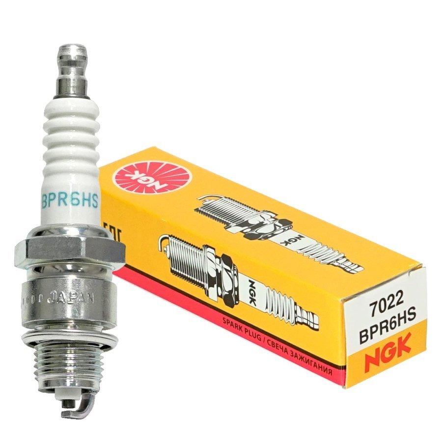 NGK スパークプラグ BPR6HS 分離型 7022 1本 バイク プラグ 点火プラグ