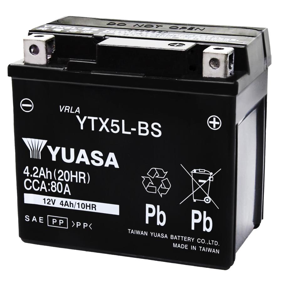 YTX14-BS 台湾YUASA　バイクバッテリー TAIWAN YUASA バイク用バッテリー YTX14-BS 台湾ユアサ 14-BS