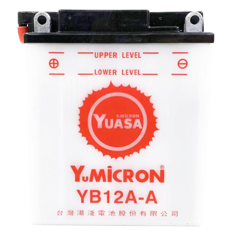 バイク バッテリー YB12A-A  台湾ユアサ 液入り充電済 ( YB12A-A GM12AZ-4A-1 FB12A-A 12N12A-4A-1 ) 台湾YUASA｜manshin｜04