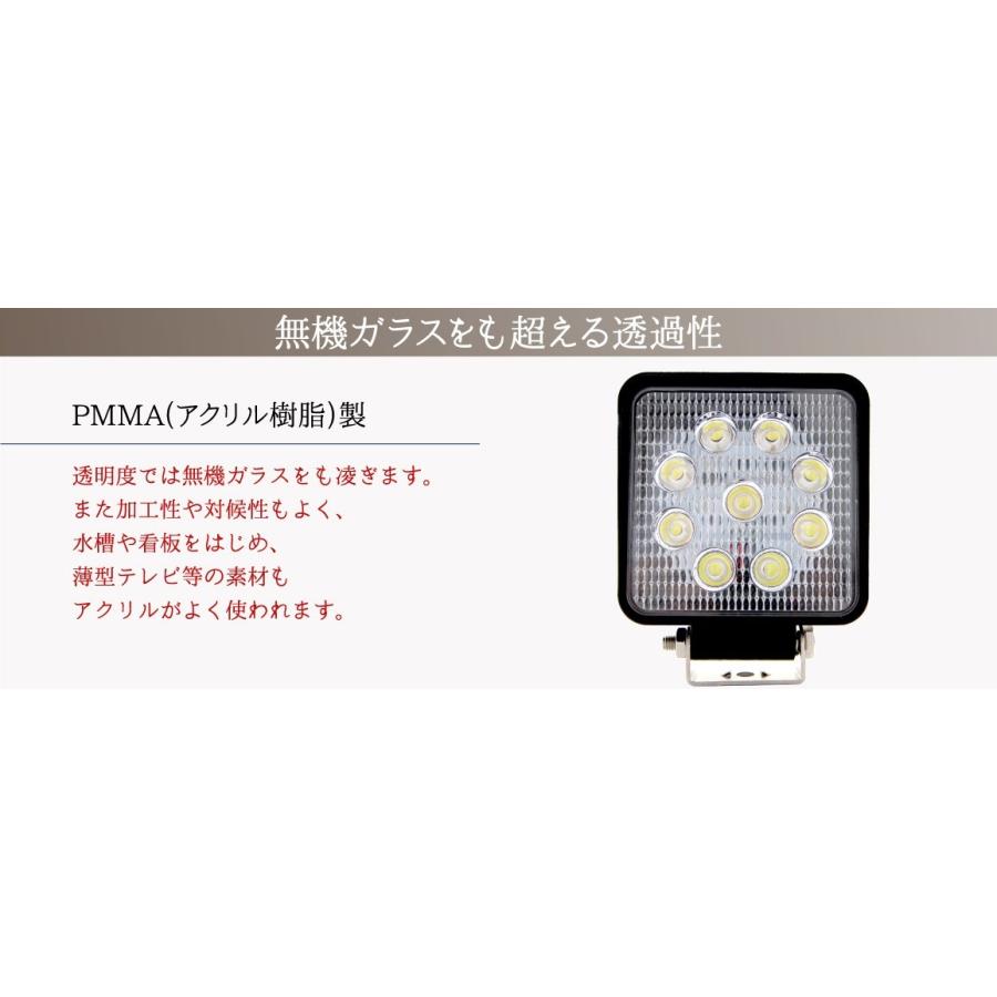 27W LED作業灯 広角 LED ワークライト 作業灯 防水 12V24V