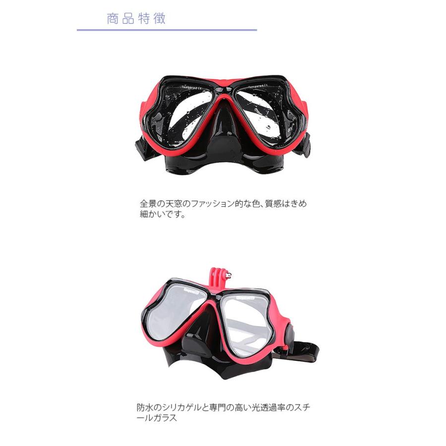 シュノーケルセット シュノーケリング 2点セット スノーケル マスク