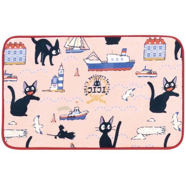 スタジオジブリ 魔女の宅急便 ふんわりマット 50×80cm ジジと海辺