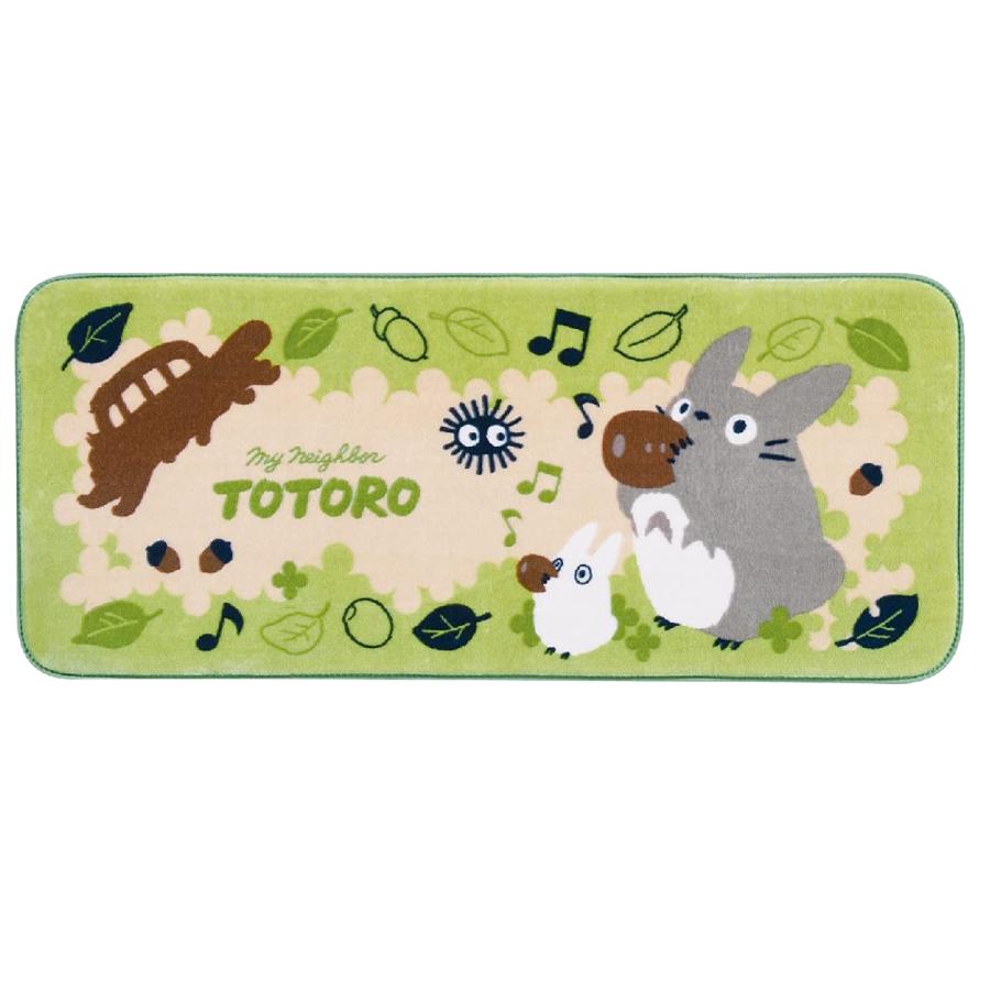 スタジオジブリ となりのトトロ ラグマット リズムにのって 50×120cm