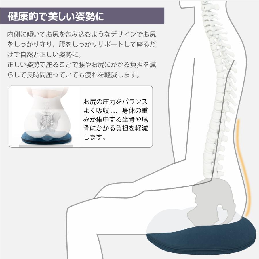 骨盤サポートクッション ベルベット生地タイプ 円座クッション 手術後