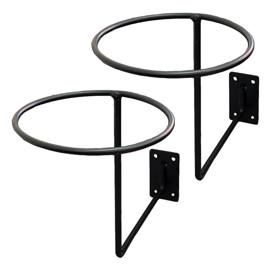 46works ヘルメットスタンド 壁掛け ヘルメットスタンド 2個セット