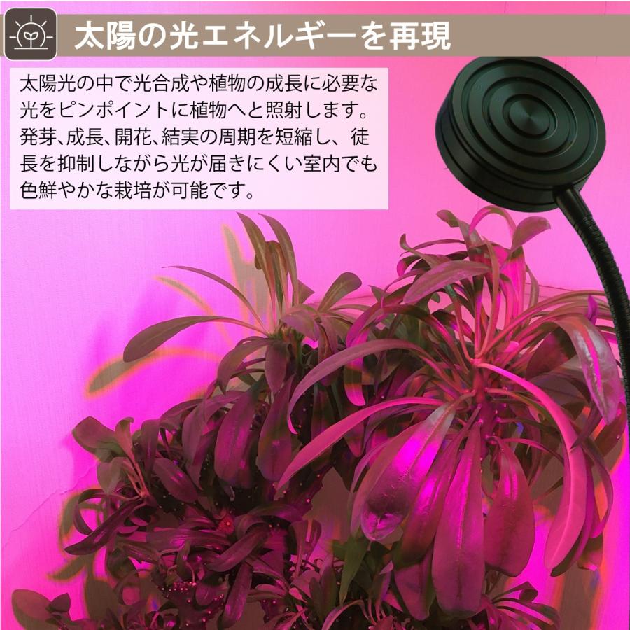 植物育成ライト USB-Type LED 24個 12W 3色点灯 植物育成 観葉 植物育成ライト USB-Type LED 24個 12W 3色点灯 植物育成 観葉