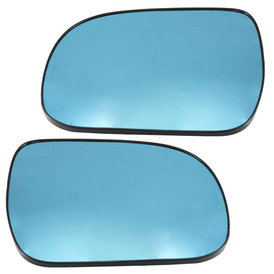 車 ドアミラー アルファード 20型 エスティマ ACR50W ブルーレンズ