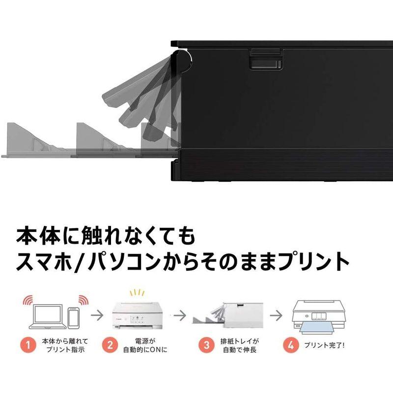 Canon プリンター A4インクジェット複合機 PIXUS TS8430 ブラック 2020年モデル テレワーク向け 普通｜mantaaaro｜02