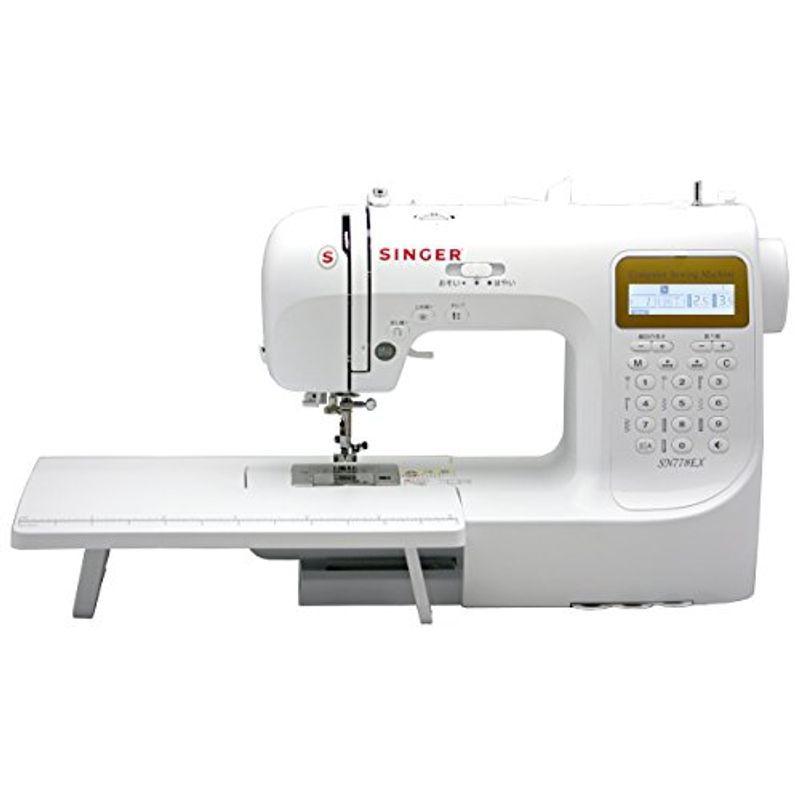 シンガー　コンピューターミシン本体　9780 文字縫い可能② シンガー(SINGER) コンピュータミシン 文字縫い機能付(ひらがな・数字