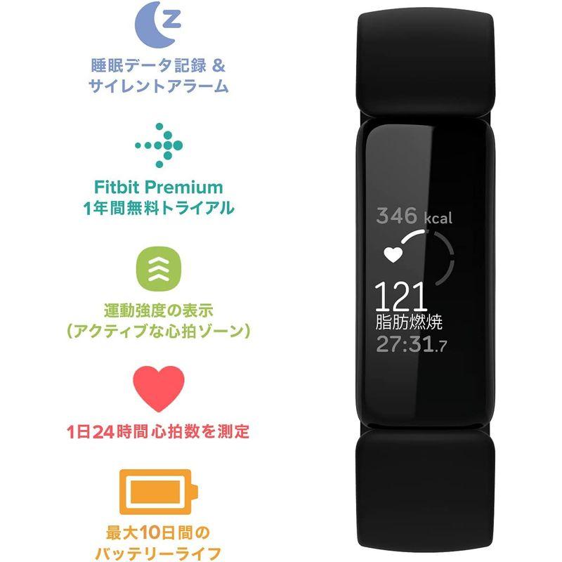 Fitbit Inspire2 フィットネストラッカー Black ブラック L/Sサイズ 日本正規品｜mantaaaro｜06