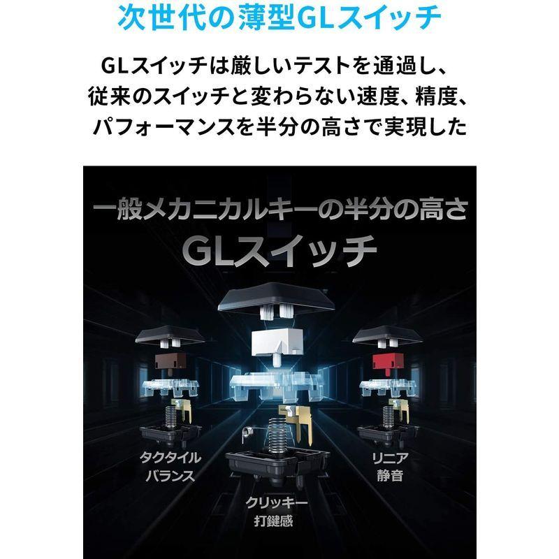 Logicool G ロジクール G ゲーミングキーボード 有線 G813 薄型 GLスイッチ リニア メカニカル キーボード 静音 日本語｜mantaaaro｜04