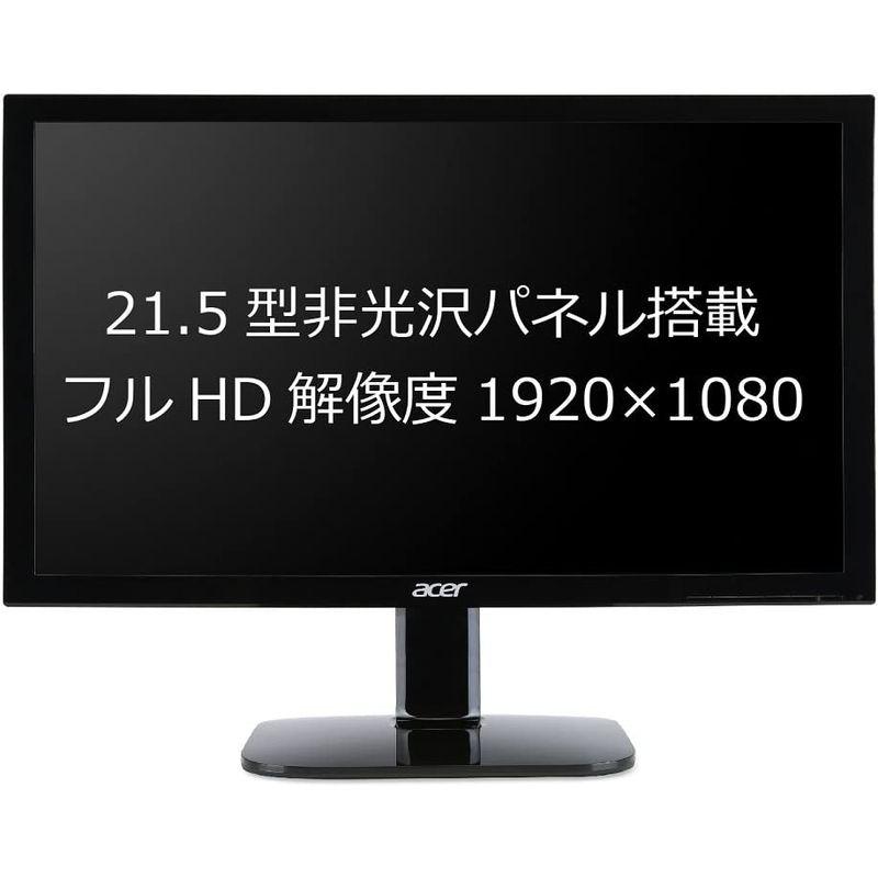 Acer モニター ディスプレイ AlphaLine 21.5インチ KA220HQbid フルHD TN HDMI DVI D-Sub ブ｜mantaaaro｜05