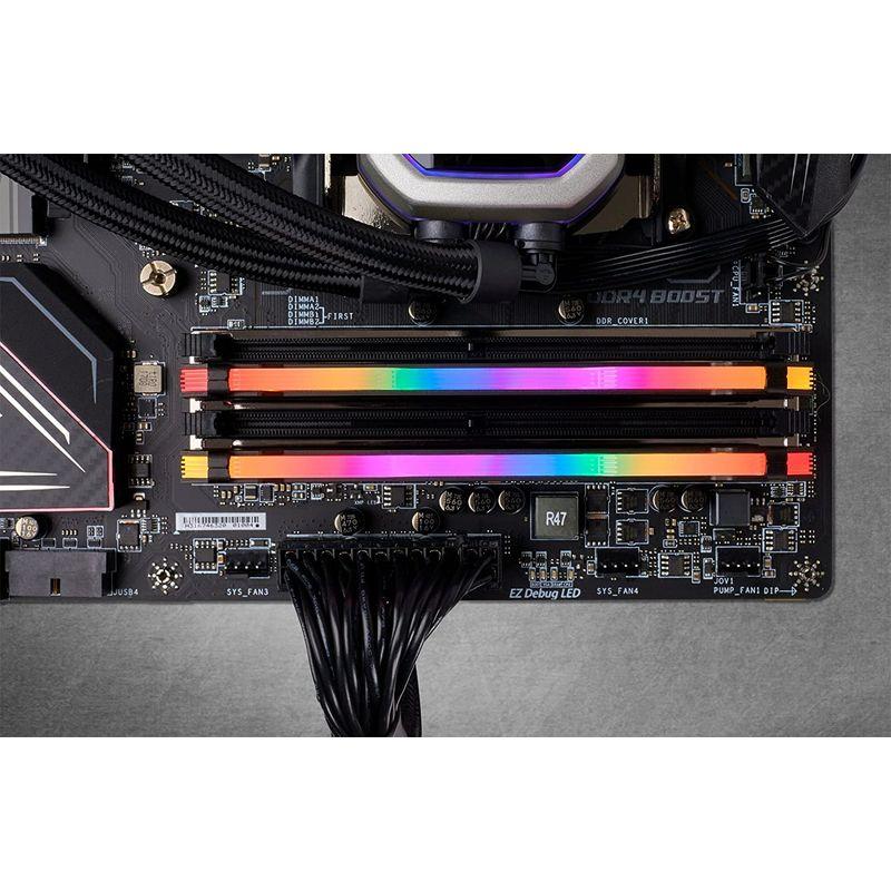 室外機 Corsair VENGEANCE RGB PRO 32GB (2x16GB) DDR4 3200 (PC4-25600) C16 Desk