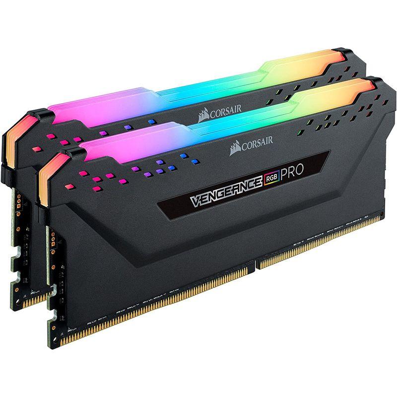 売れ筋】【売れ筋】CORSAIR DDR4-3000MHz デスクトップPC用 メモリモジュール VENGEANCE RGB PRO シリーズ  32GB 16 メモリーカード