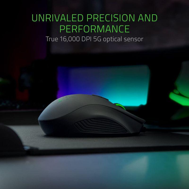 海外 正規品 Razer Naga Trinity Gaming Mouse - 16，000 DPI Optical SensorChroma RGB