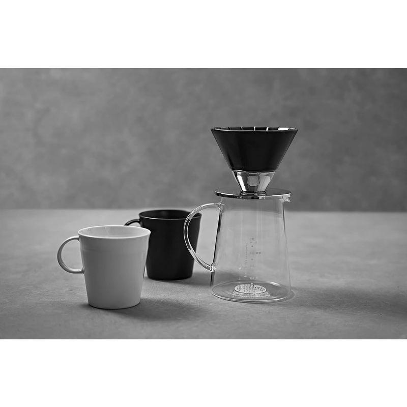 Coffee Dripper Silver & Black (コーヒードリッパー シルバー＆ブラック) 佐賀県/有田Beasty Coffe｜mantaaaro｜04