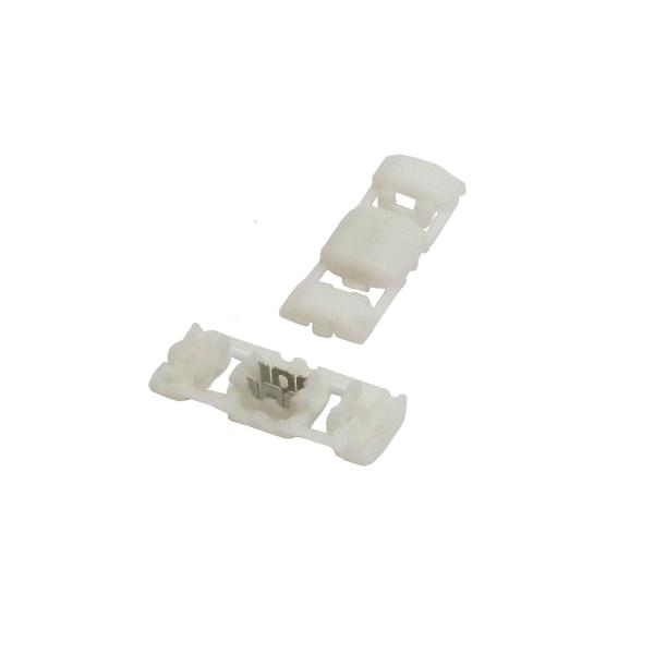 卓出 AMP 配線分岐タップ 白 タップコネクター エレクトロタップ 配線コネクター 0.18〜0.36sq 100個 車用工具、修理、ガレージ用品 エレクトロタップ 配線分岐用 AMP製 赤色 100個