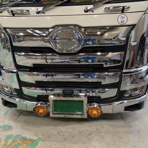 トラック フォグランプ 17プロフィア 配線付き ジェットイノウエ フォグランプステー R/L 17プロフィア用 509582