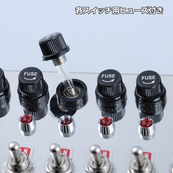 ジェットイノウエ スイッチボックス 6連 100×160×45mm 524011 トラック