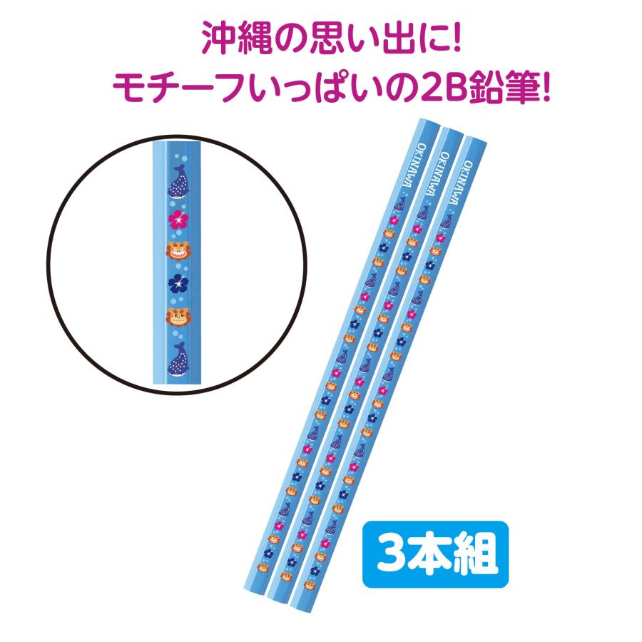 ベイシングエイプ　カモフラージュ柄 鉛筆 3本セット 鉛筆2B 3本組 沖縄柄 鉛筆 2B お土産 : まんてんライフ - 通販 - Yahoo