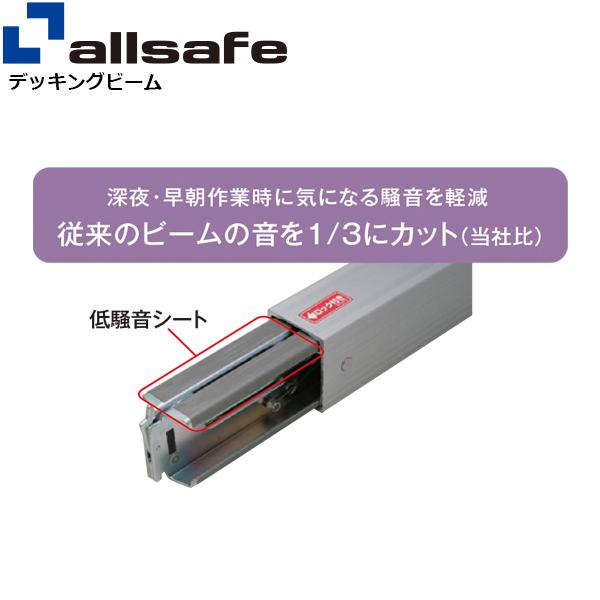 低騒音デッキングビーム SSサイズ 使用範囲 1,550〜1,780mm トラックレール用 荷台仕切固定 荷役運搬｜manten-life｜03