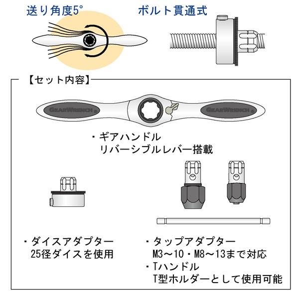 ライト精機 ギアタップダイスレンチセット タップダイス ライト精機 ギアタップダイスレンチセット タップダイス