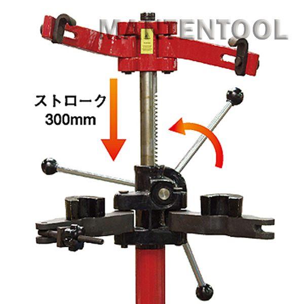 機械式スプリングコンプレッサー ショックサスペンションコンプレッサー 自動車スプリング脱着 自動車用足回り工具 170 まんてんツール 通販 Yahoo ショッピング