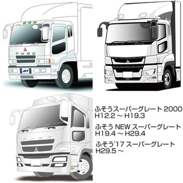 ジェットイノウエ ピラーアンテナステー スーパーグレート用 R/L