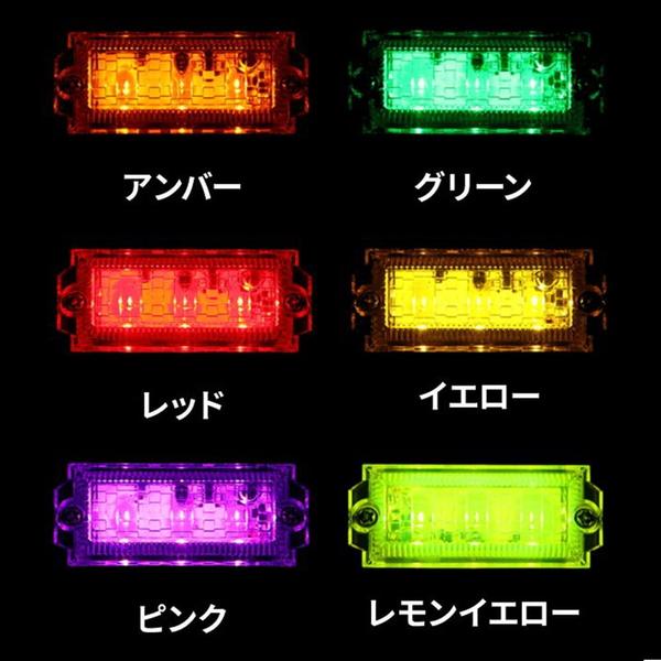 ジェットイノウエ ハイパワーミニフラットマーカーランプNEO イエロー