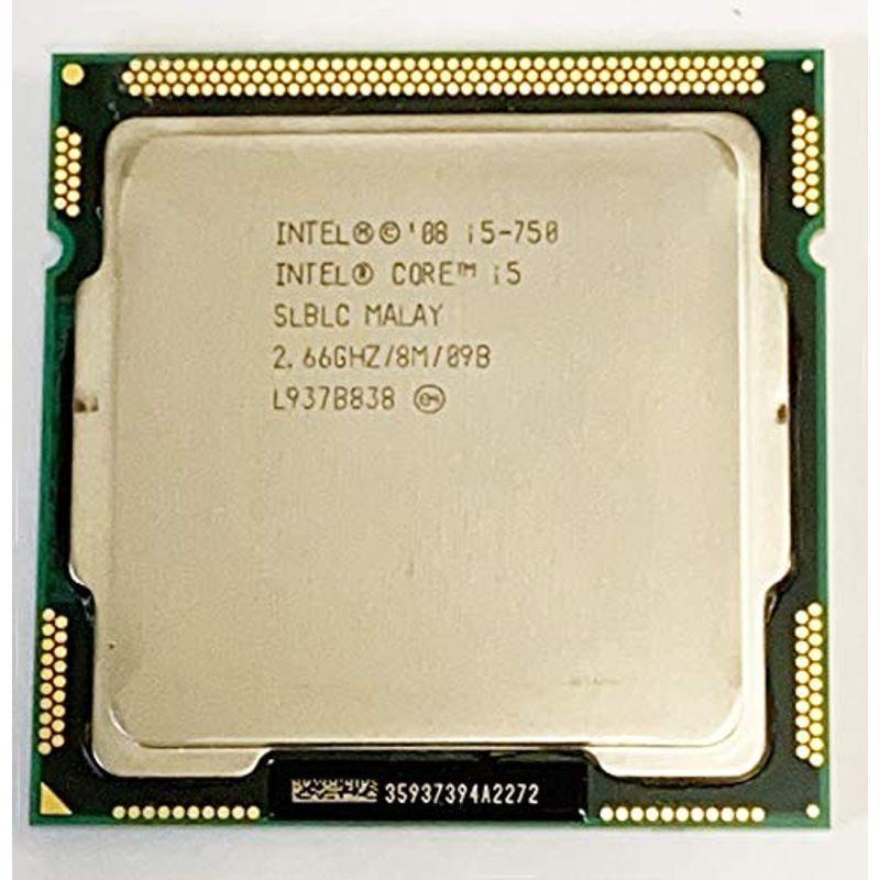 CPU Intel Core i5-750 2.6GHz FCPU-127中古LGA1156 (中古CPU) PCパーツ