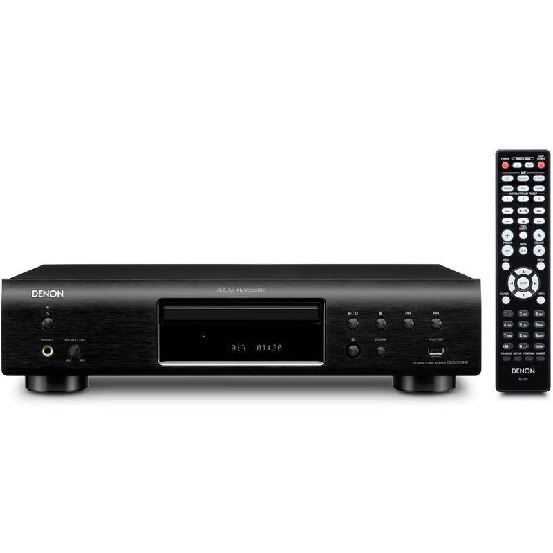 Denon CDプレーヤー エントリークラス ブラック DCD-755RE-K 