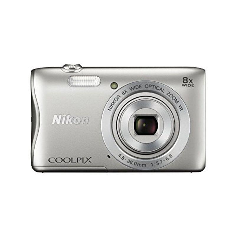 Nikon デジタルカメラ COOLPIX S3700 シルバー 光学8倍ズーム 2005万 