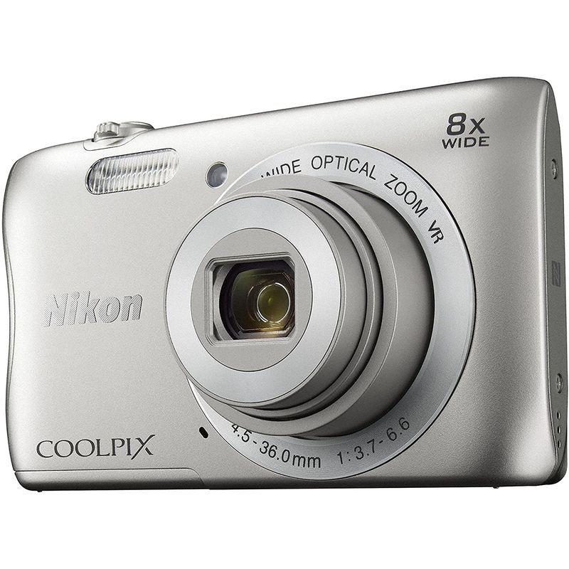 Nikon デジタルカメラ COOLPIX S3700 シルバー 光学8倍ズーム Nikon デジタルカメラ COOLPIX S3700 シルバー 光学8倍ズーム