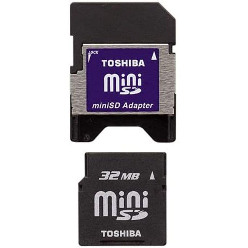 TOSHIBA miniSDカード(32MB) MSD-N032MT｜mantendo0｜02
